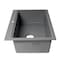 Alfi Brand 33 inch Granite Composite Workstation Single Bowl Drop In Sink w Accessories AB3418SBDI-T - alternate 4